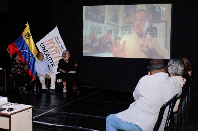 El legado inmortal de Román Chalbaud fue honrado en la Unearte